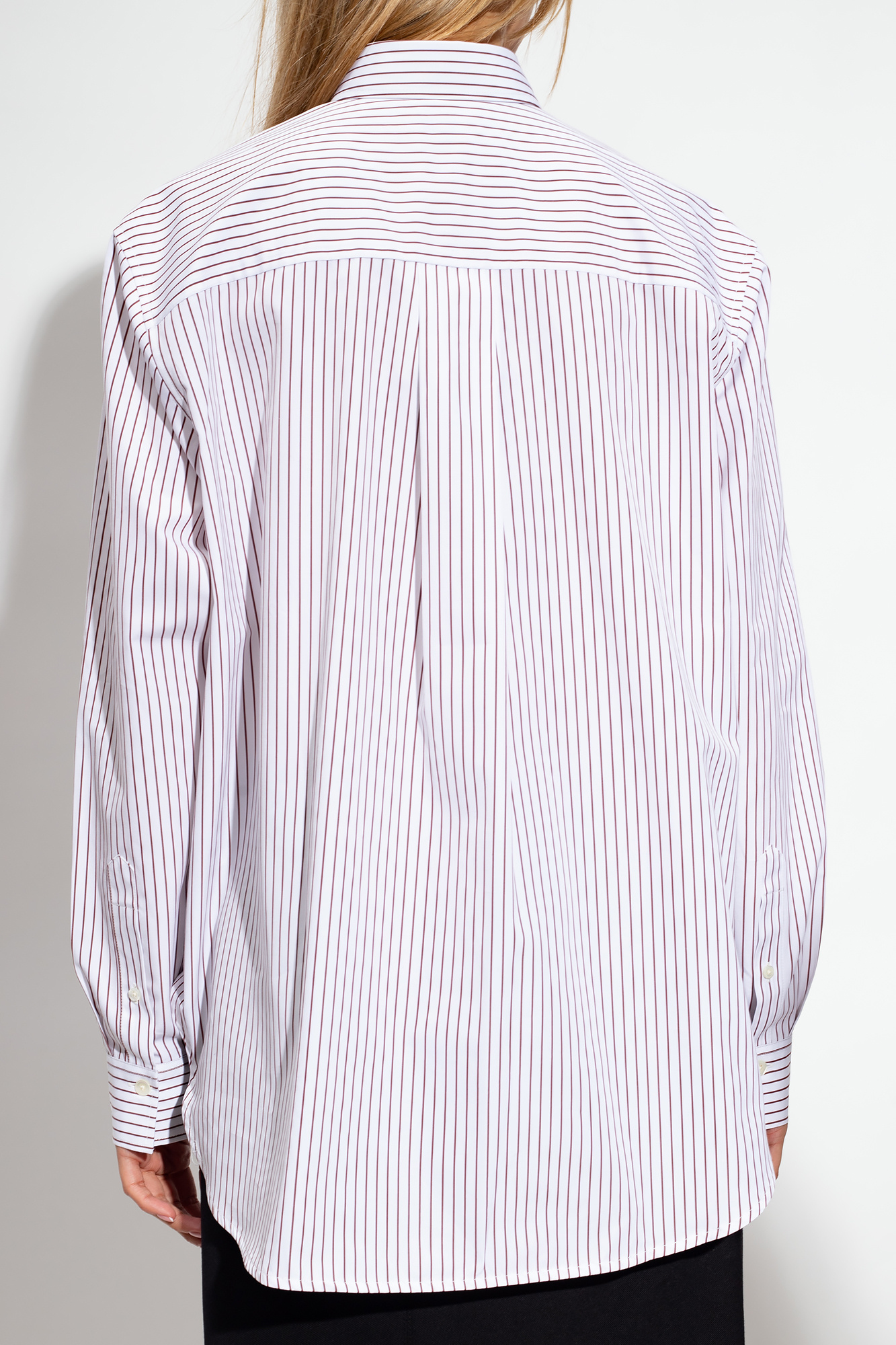 White Striped shirt TOTEME - I love this jacket but I